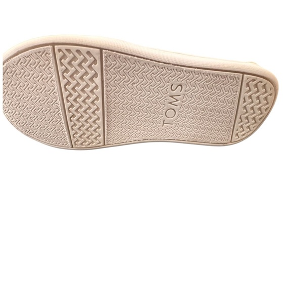 TOMS Alpargata Grey Woven Toddler Shoe Toddler Size 10 - Picture 8 of 9